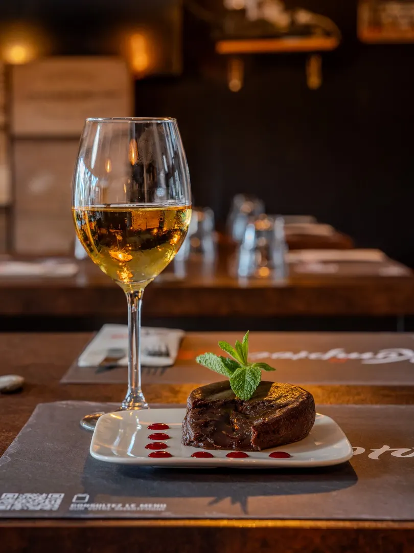 Cœur coulant chocolat